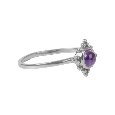 Sterling Silver Amethyst Ring
