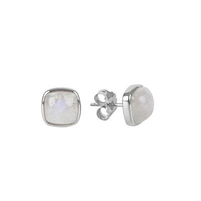Sterling Silver Moonstone Earrings