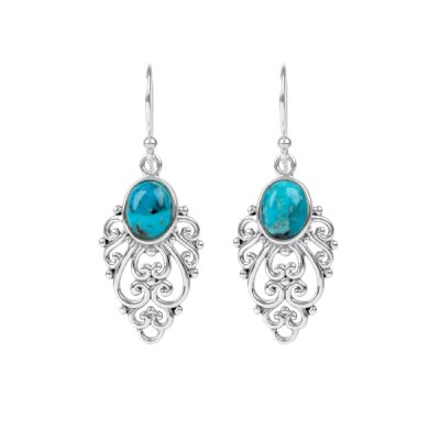 Sterling Silver Filigree Earrings