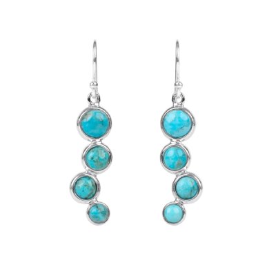 Sterling Silver Turquoise Earrings