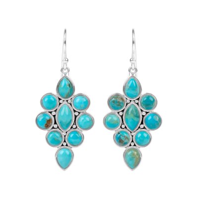 Sterling Silver Turquoise Earrings