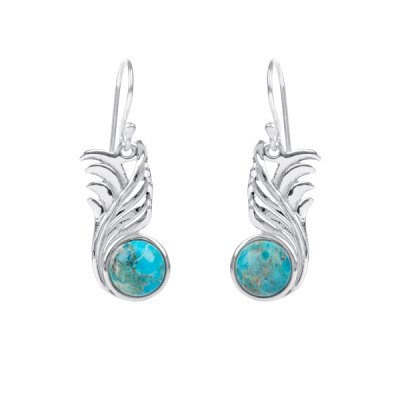 Sterling Silver Turquoise Earrings
