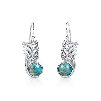 Sterling Silver Turquoise Earrings
