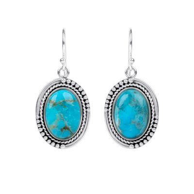 Sterling Silver Turquoise Earrings