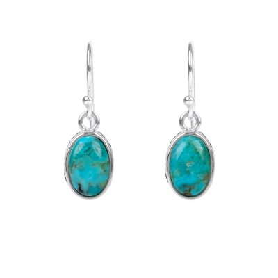Sterling Silver Turquoise Earrings