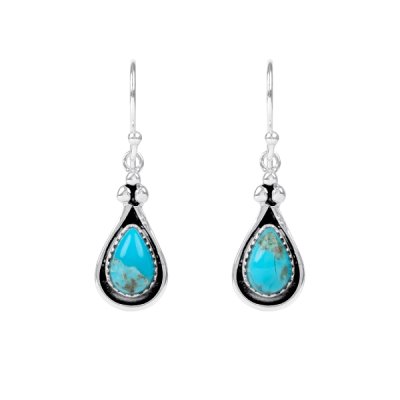 Sterling Silver Turquoise Earrings