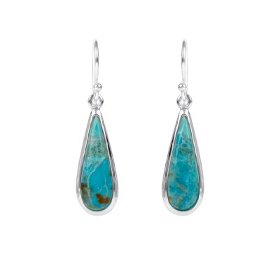 Sterling Silver Turquoise Earrings