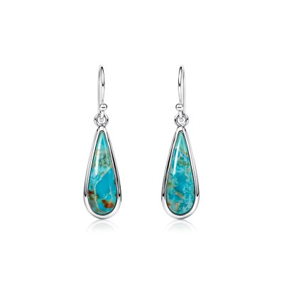 Sterling Silver Turquoise Earrings