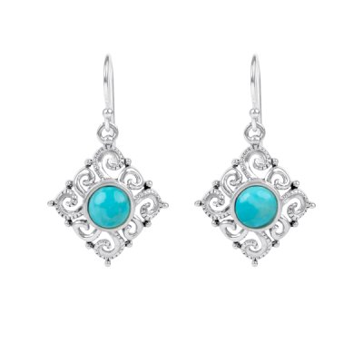 Sterling Silver Turquoise Earrings