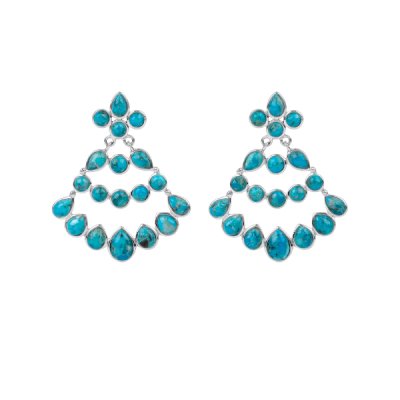 Sterling Silver Turquoise Earrings