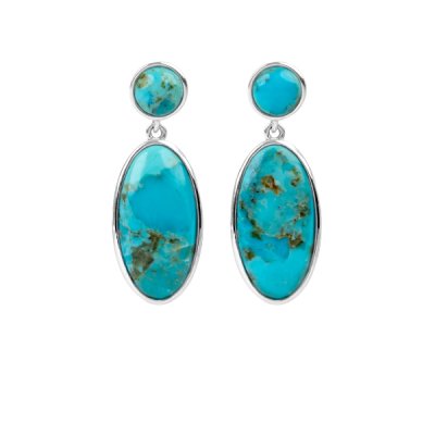Sterling Silver Turquoise Earrings