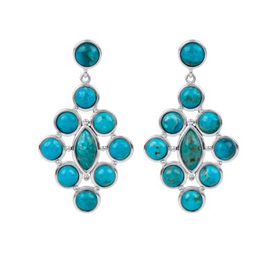 Sterling Silver Turquoise Earrings