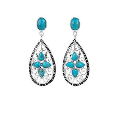 Sterling Silver Turquoise Earrings