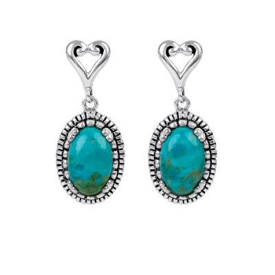 Sterling Silver Turquoise Earrings