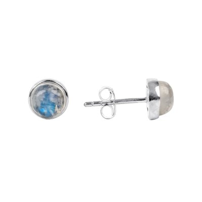 Sterling Silver Stud Earrings 6 mm