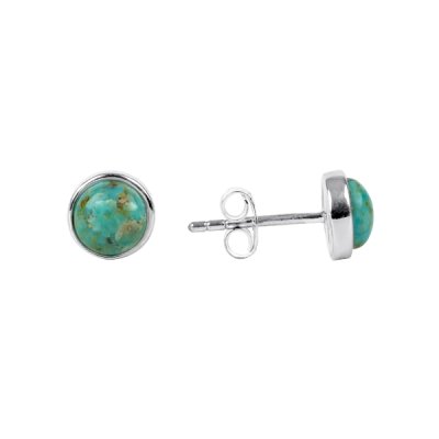 Sterling Silver Stud Earrings 6 mm