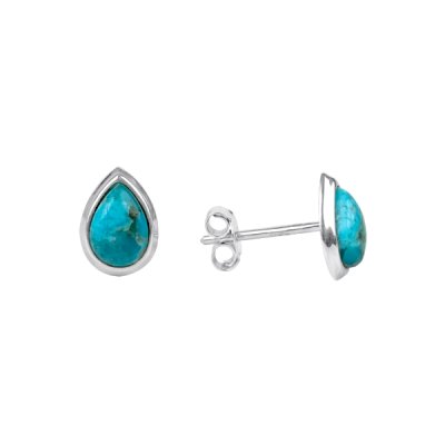 Sterling Silver Turquoise Earrings