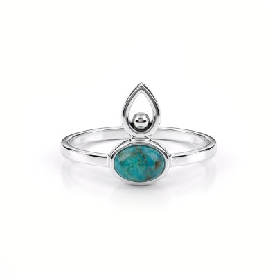 Sterling Silver Turquoise Ring