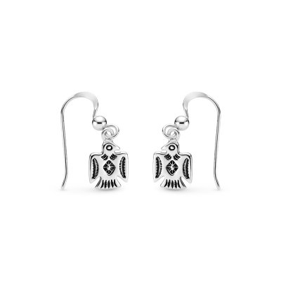 Sterling Silver Thunderbird Earrings