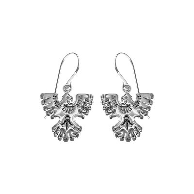 Sterling Silver Thunderbird Earrings