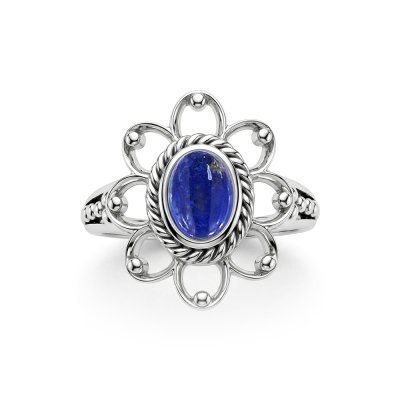 Sterling Silver Lapis Lazuli Ring