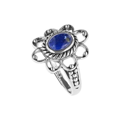 Sterling Silver Lapis Lazuli Ring