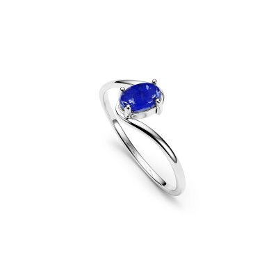 Sterling Silver Lapis Lazuli Ring