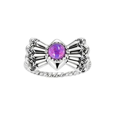 Sterling Silver Purple Turquoise Ring