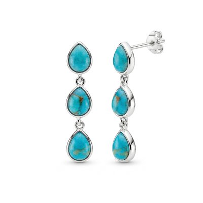 Sterling Silver Turquoise Earrings