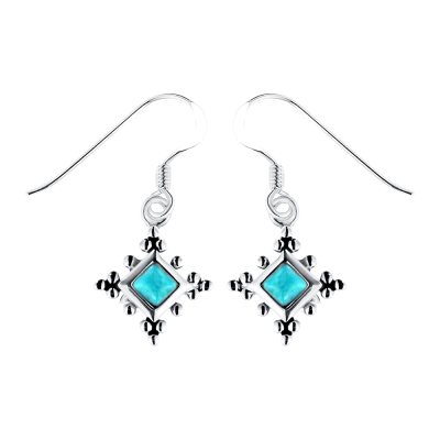 Sterling Silver Turquoise Earrings