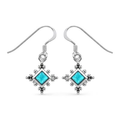 Sterling Silver Turquoise Earrings