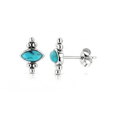 Sterling Silver Turquoise Earrings