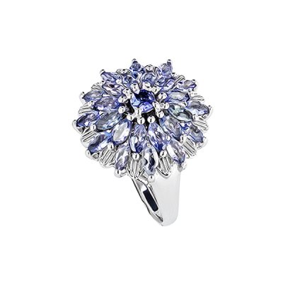 Sterling Silver Tanzanite Ring