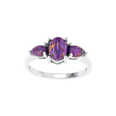 Sterling Silver Mohave PurpleTurquoise