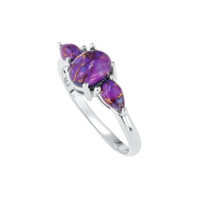 Sterling Silver Mohave PurpleTurquoise