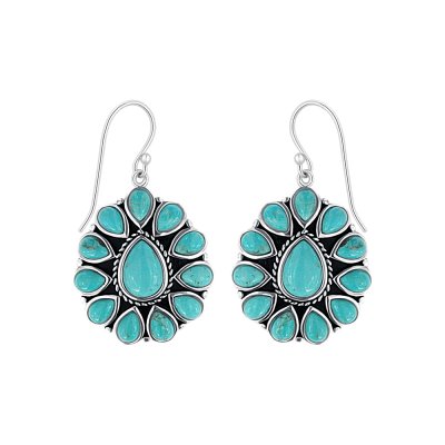 Sterling Silver Turquoise Earrings