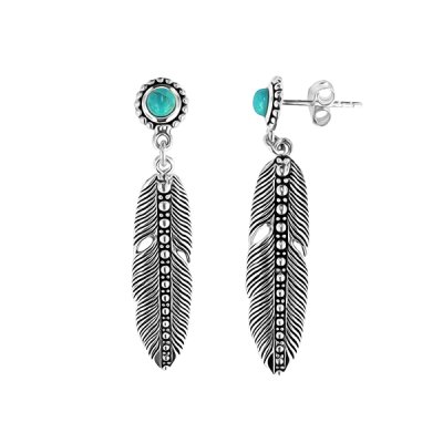 Sterling Silver Turquoise Earring