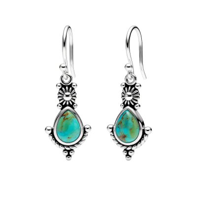 Sterling Silver Turquoise Earring