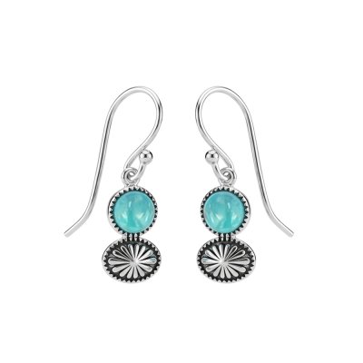 Sterling Silver Turquoise Earring
