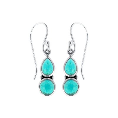 Sterling Silver Turquoise Earring