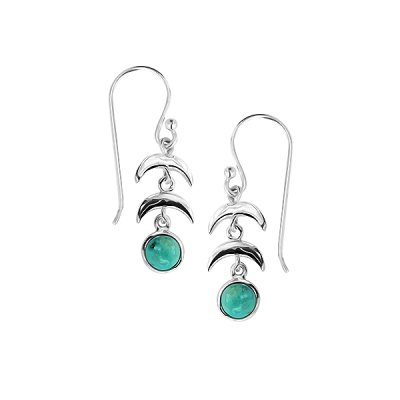 Sterling Silver Turquoise Earring