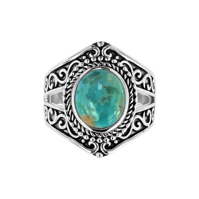 Sterling Silver Turquoise Ring