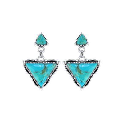 Sterling Silver Turquoise Earrings