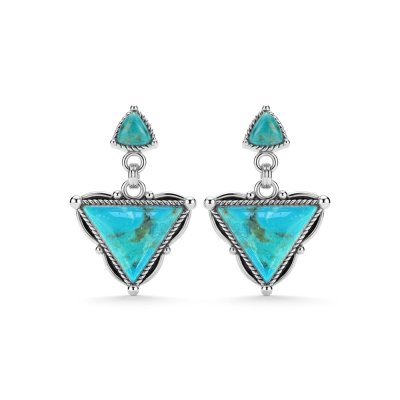 Sterling Silver Turquoise Earrings