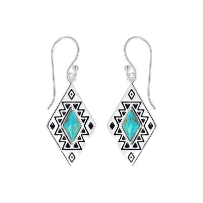 Sterling Silver Turquoise Earrings