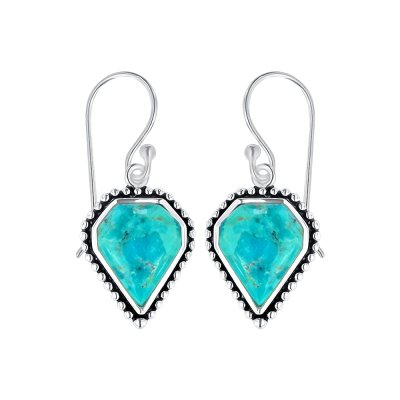 Sterling Silver Turquoise Earrings