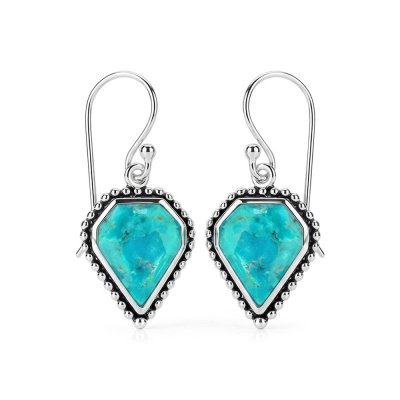 Sterling Silver Turquoise Earrings