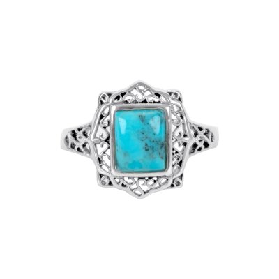 Sterling Silver Turquoise Ring