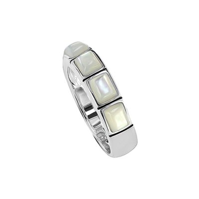 Sterling Silver Mother of Pearl Ring
