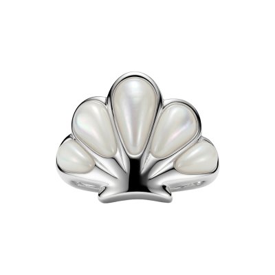 Sterling Silver Mother of Pearl Shell Ring